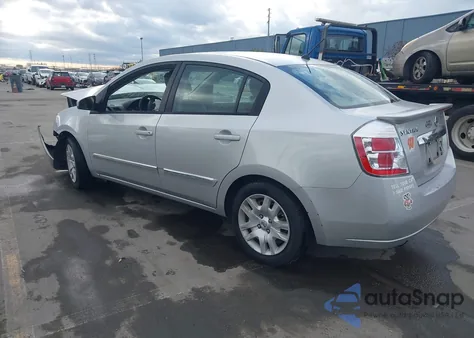 2012 Nissan Sentra 2.0 S z USA, uszkodzony, nr VIN 3N1AB6AP3CL615794